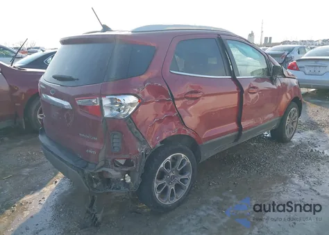 2020 Ford Ecosport Titanium z USA, uszkodzony, nr VIN MAJ6S3KL2LC312469